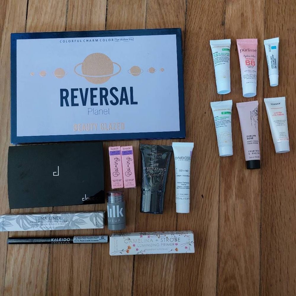 16pc Makeup & Skincare Bundle Eyeshadow Palletes